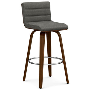 Roland - Upholstered Swivel Counter Height Stool