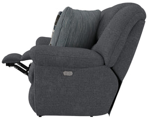 Trifecta - Sofa With 3 Recliners and Drop Down Table