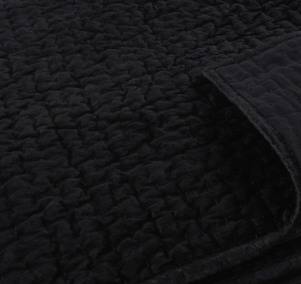 Bari - Velvet Sham - Onyx