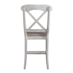 Ocean Isle - Upholstered X Back Counter Chair