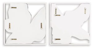 Landley - Wall Decor Set (Set of 2) - Brown / White