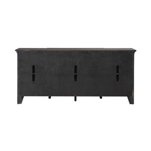 Paradise Valley - 76" TV Console - Saddle Brown