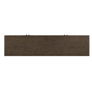 Aspen Sky - 78" TV Console - Weathered Saddle Brown