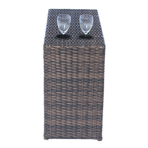 Stylish Wicker Patio Set Table