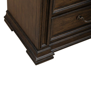 Provence Park - Nightstand With Charging Station - Chateau Brown