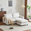 Oversize Modular Free Combination Sectional Sofa Couch With Ottoman For Living Room