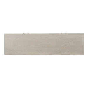 Wood Sideboard With Adjustable Shelves And Storage Cabinet - White Washed
