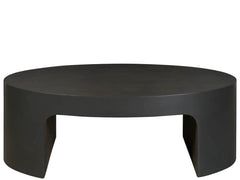Modern - Concrete Cocktail Table - Black