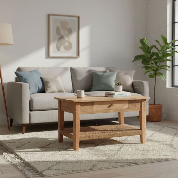 Rope 1 Drawer Table
