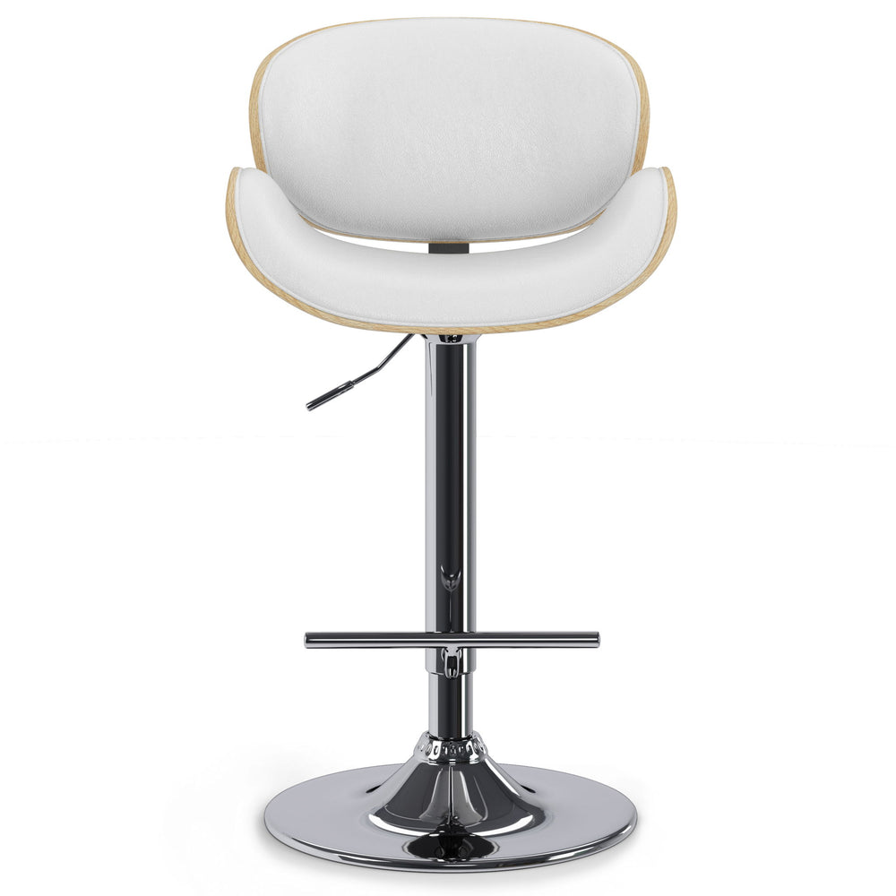 Marana - Handcrafted Bentwood Adjustable Swivel Bar Stool