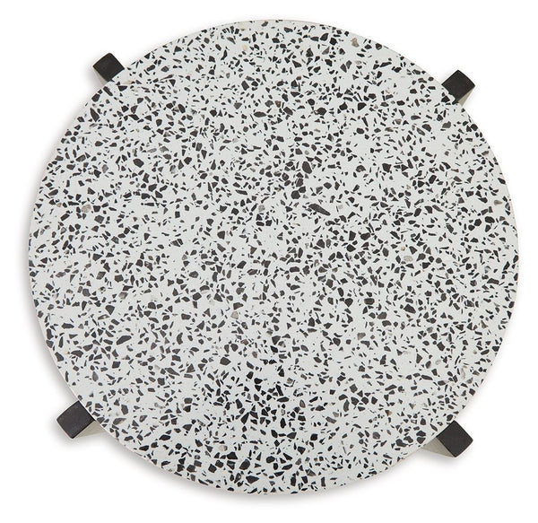 Tellrich - Accent Table - Black / White
