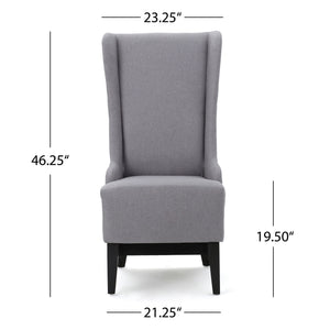 Alight - Upholstered Dining Chair With High Back And Birch Wood Legs (Set of 2)