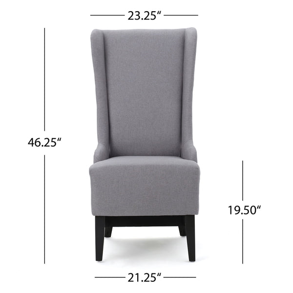 Alight - Upholstered Dining Chair With High Back And Birch Wood Legs (Set of 2)