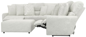 Majesty - Deep Seating Power Reclining Sectional And Ottoman