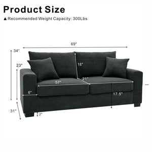 2 Seater Sofa For Living Room