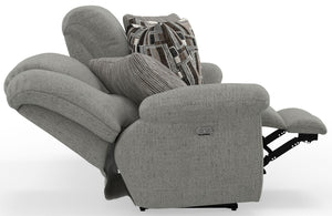 Trifecta - Sofa With 3 Recliners and Drop Down Table