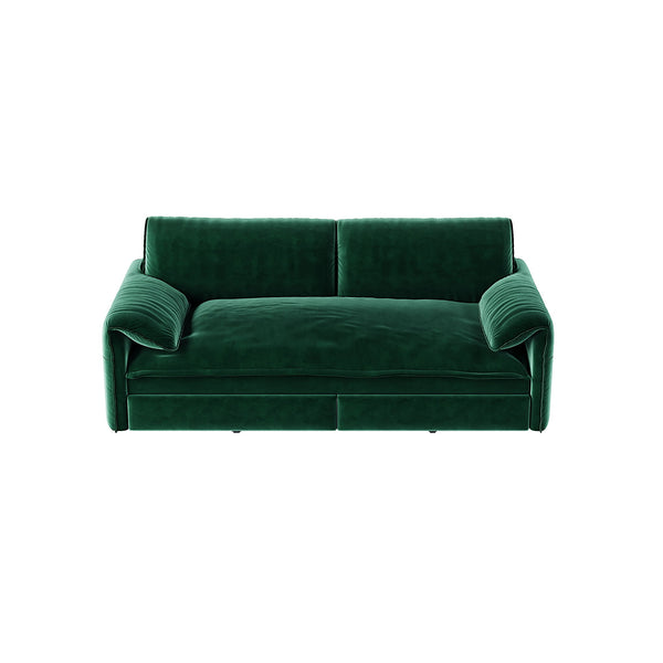 Queen Pull Out Sofa Bed, 3 In 1 Convertible Sleeper Sofa With Side Storage