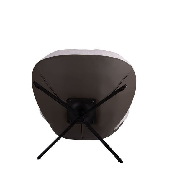 360° Swivel Office Chair, No Wheels