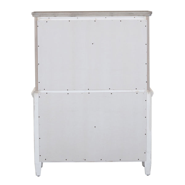Heartland - 5 Drawer Chest - Antique White / Tobacco Tops