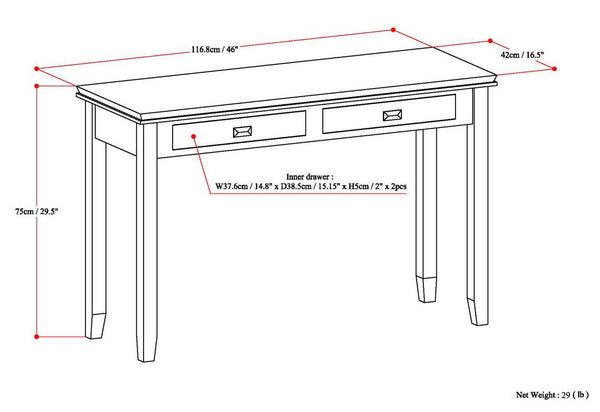 Artisan - Handcrafted Console Sofa Table