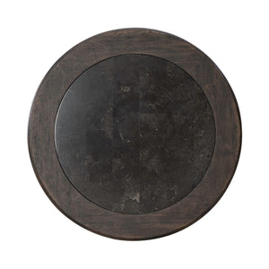 Paradise Valley - Round Chairside Table - Saddle Brown