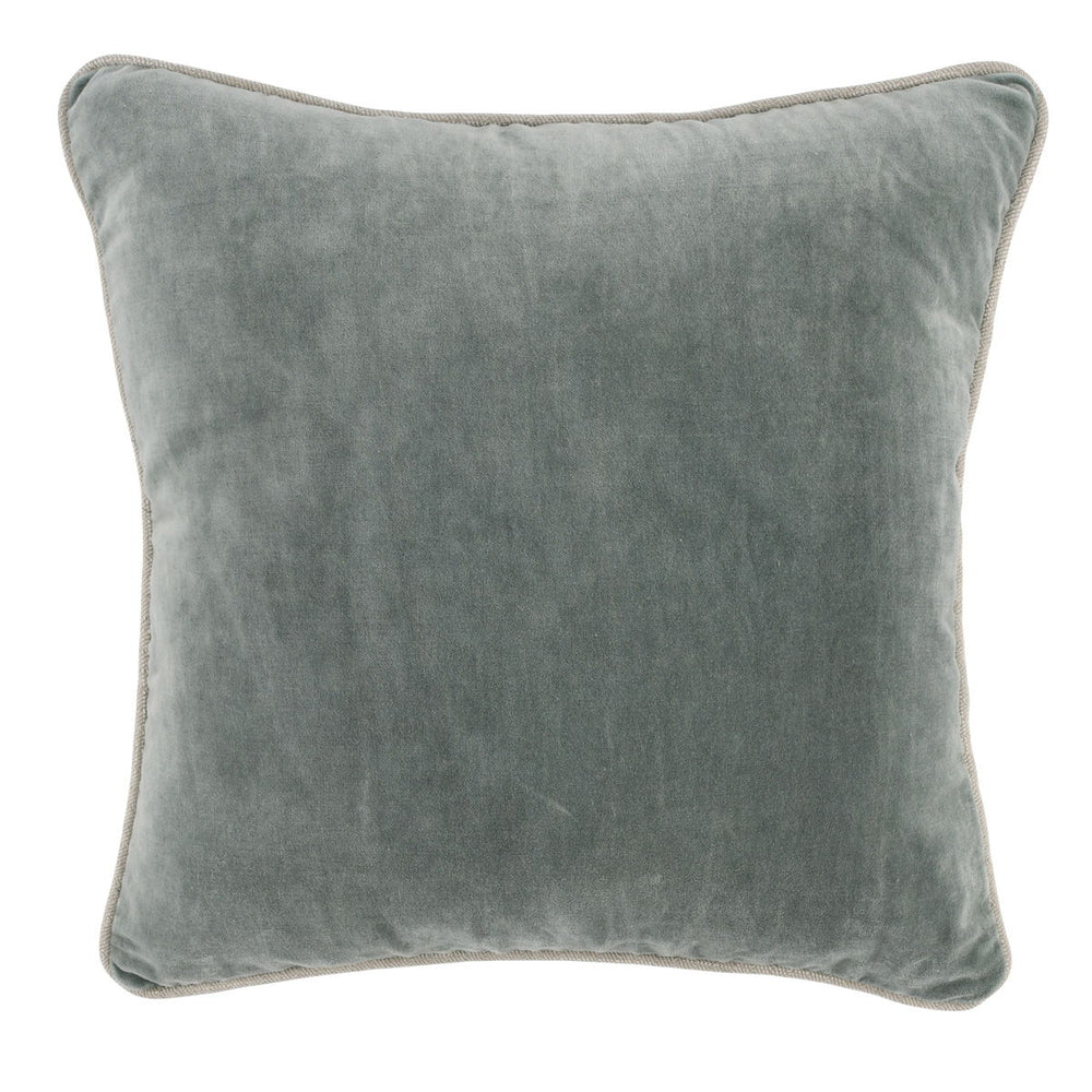 Heirloom Velvet - SLD Pillow - Bay Green