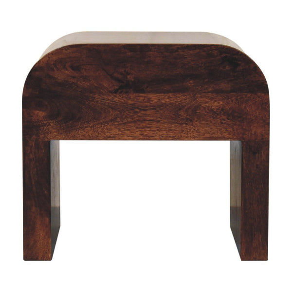 Disc Nightstand - Walnut
