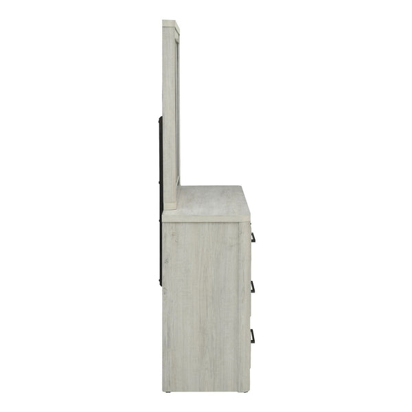 Modern Play - Dresser & Mirror - Natural White