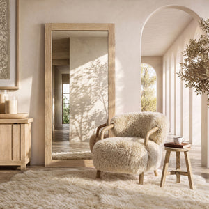 Linden - Round Stool - Light Brown