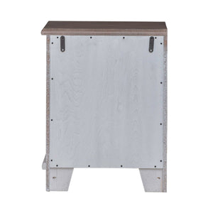 River Place - Right Pier Base - Riverstone White & Tobacco