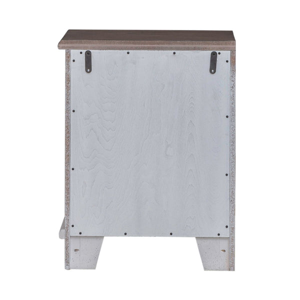 River Place - Right Pier Base - Riverstone White & Tobacco