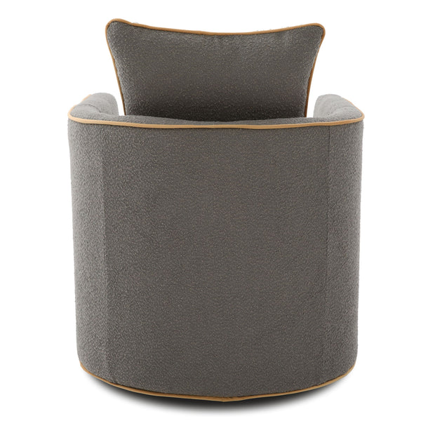 Swivel Accent Chair, Rotating Base, For Living Room