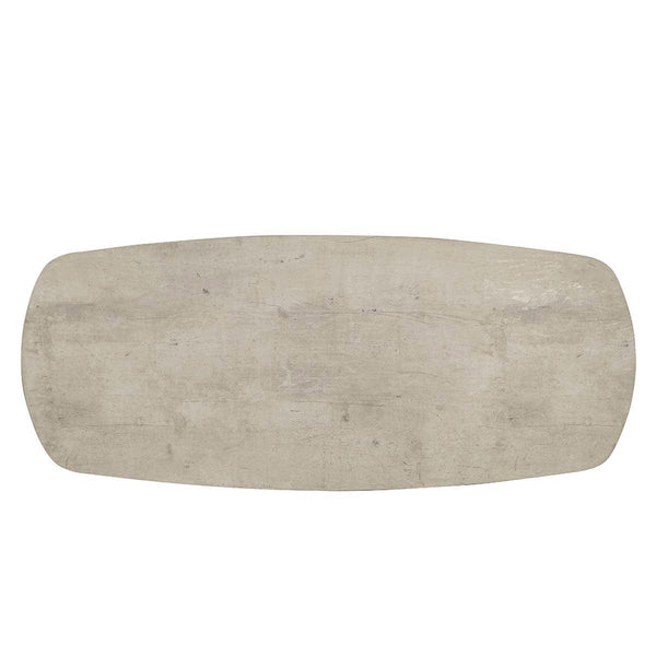 Angus - Solid Wood Desk - Antique White / Distressed Gray