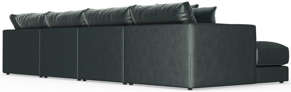 Remington - Modular Sofa And Cocktail Ottoman - Pine