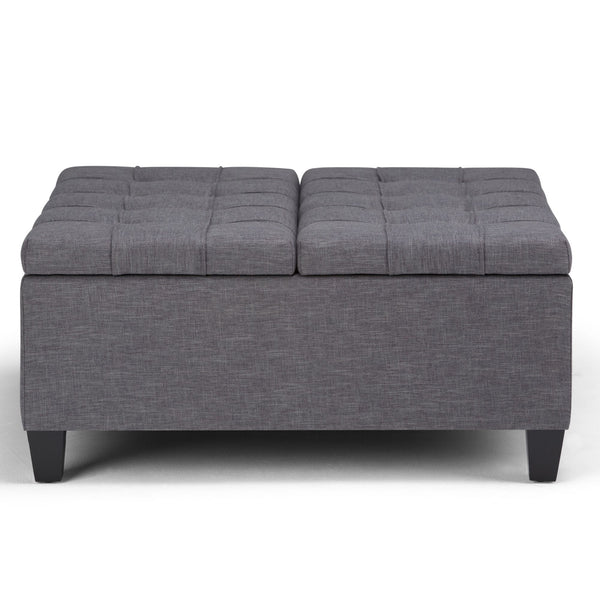 Harrison - Upholstered Coffee Table Storage Ottoman