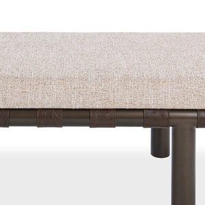 Brooklyn - Accent Bench - Coco Latte