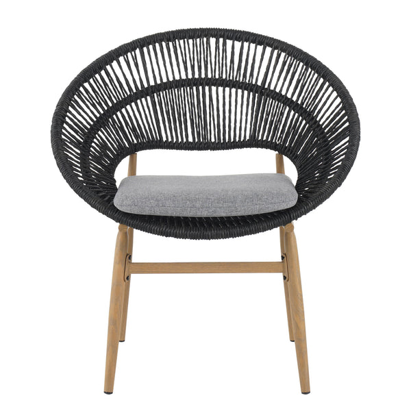 Cyril - Outdoor Papasan Style Dining Chair (Set of 2)