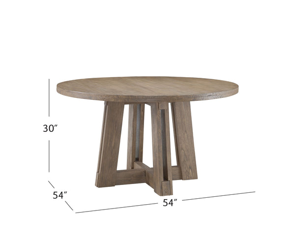 McGuire - Dining Table - Dark Brown
