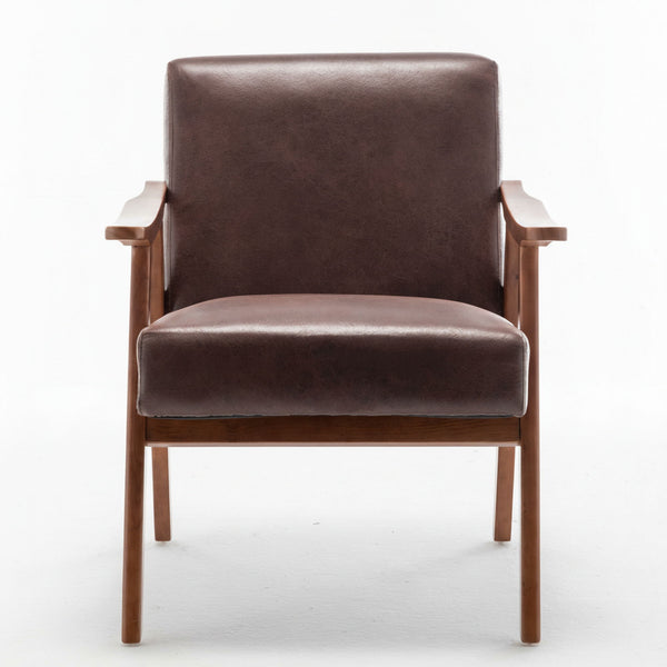 Accent Chair, Classic Mid Century Modern For Extra Seating