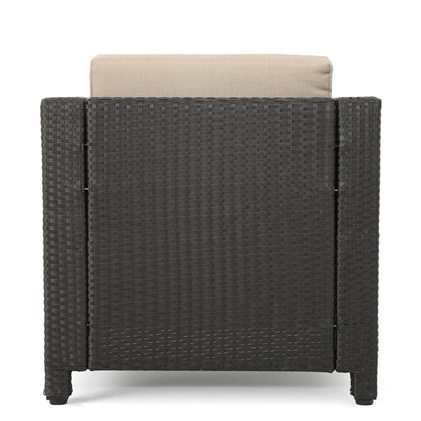 Stylish Outdoor Club Chair With Weather Resistant Cushions