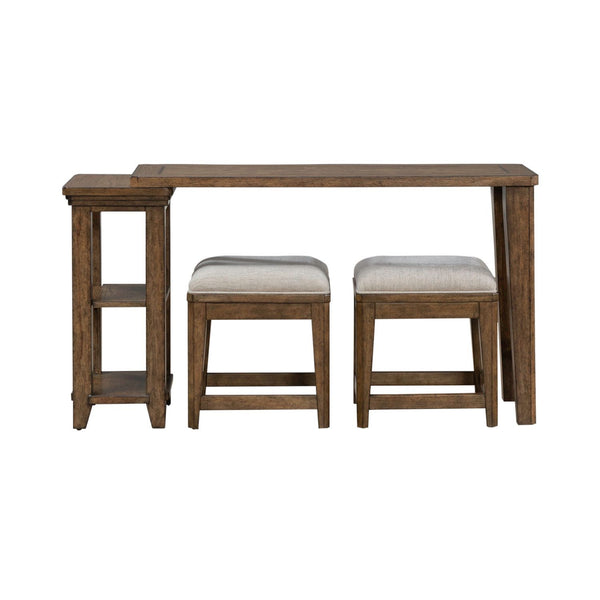 Carolina Park - 3 Piece Console Set - Amber Brown