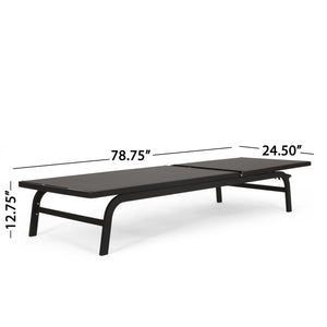 Finn - Contemporary Chaise Lounge For Outdoor Relaxation