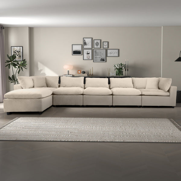 Hayward - Modular Sectional Sofa - Ivory