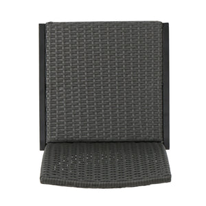 Outdoor Barstool With Hand Crafted Details (Set of 2)