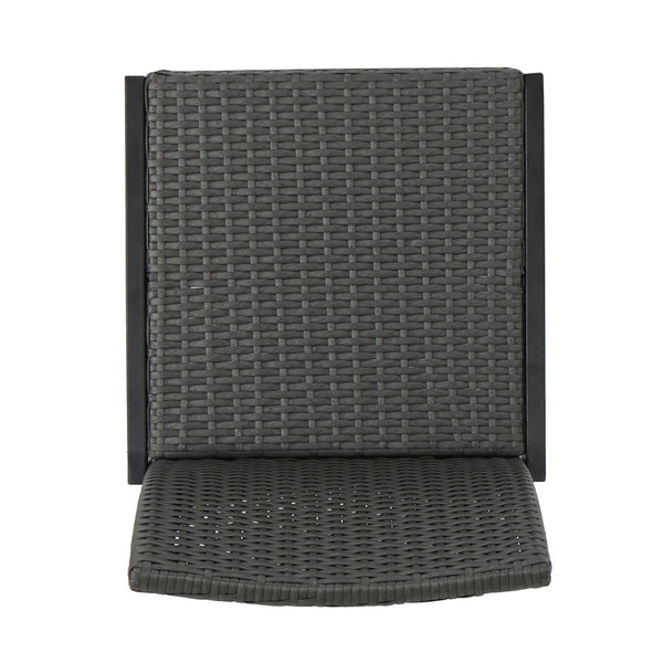 Outdoor Barstool With Hand Crafted Details (Set of 2)