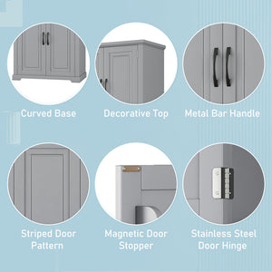 Bathroom Storage Cabinet With Drawer And Adjustable Shelf