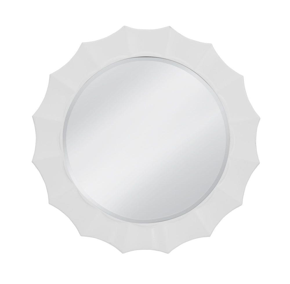 Altair - Wall Mirror - Glossy White