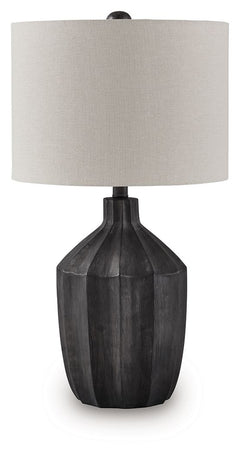 Jilton - Poly Table Lamp - Black