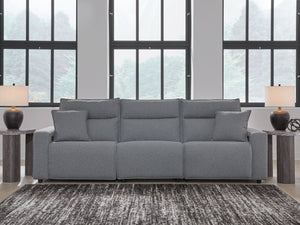 Modmax II - Reclining Sectional - Salt And Pepper
