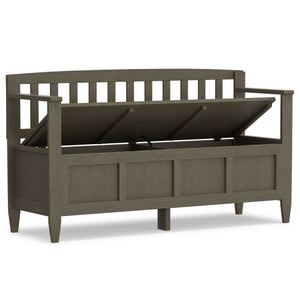 Brooklyn - Handcrafted Entryway Storage Bench